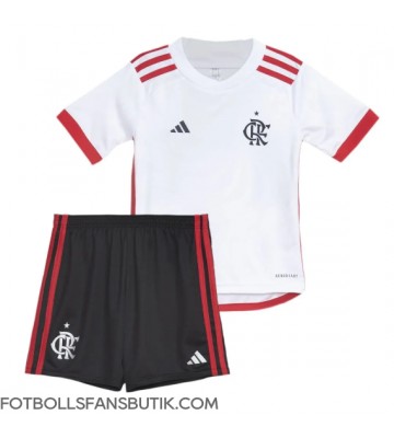 Flamengo Replika Bortatröja Barn 2024-25 Kortärmad (+ Korta byxor)